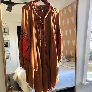 In the Clear Embroidered Maxi